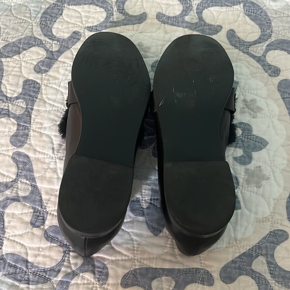 Uma loafers fur toe, size 7 - Picture 4 of 9